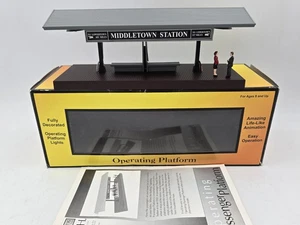 MTH 30-9107 OPERATING Passenger Station Platform - Middletown Station - New - Picture 1 of 18