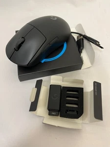🖱️ Mouse inalámbrico para juegos Logitech G Pro LIGHTSPEED HERO 25K RGB USB PC Mac - Imagen 1 de 9