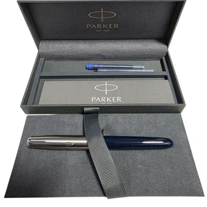 Parker 51 Core Midnight Blue CT Fountain Pen F -New- 2123501 - Picture 1 of 8