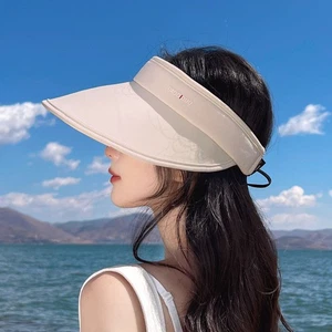 Summer Uv Protection Sun Hat With Wide Brim Breathable Ice Silk For Outdoor - Picture 1 of 15