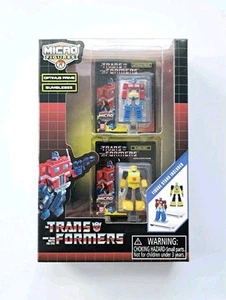 Hasbro Micro Figures: Transformers 2 Pack Optimus Prime & Bumblebee NIB - Picture 1 of 3