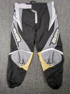 MSR AXXIS Youth Motocross Pants Youth Boys 22 Adjustable Waist Protective Black - Picture 1 of 6