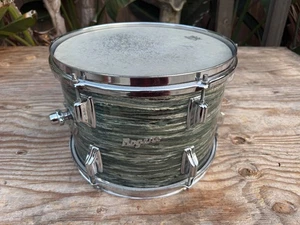 Tambor Tom Vintage Rogers Power Tone Blue Strata 13x9 - Envoltura envejecida - Imagen 1 de 9