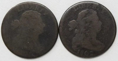 1802, 1803 Draped Bust Large Cents 29935 - Image 1 of 4