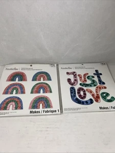 Lote de 2 Recuerdos Kit de Quilling de Papel Just Love & Rainbows - Imagen 1 de 5
