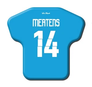 Calamita Simile a T-Shirt Calcio Stagione 2014/2015 Napoli 14 Dries Mertens - Picture 1 of 9