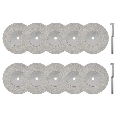 MARKENLOS 10 für Dremel Proxxon Diamant Trennscheibe 35mm Glas Metall Schleifscheibe