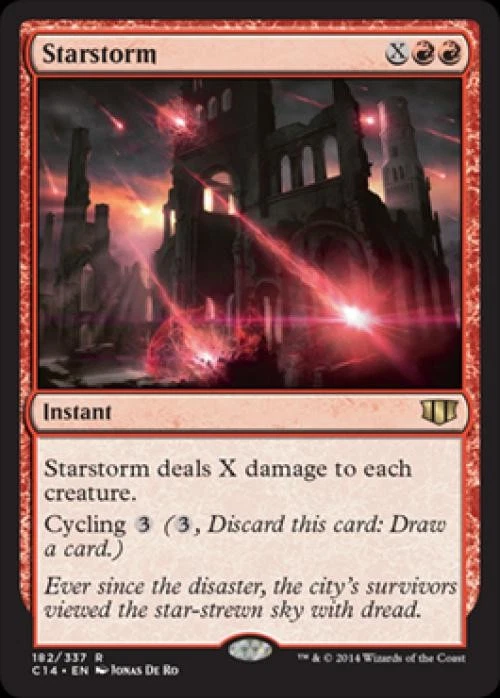 Starstorm - Medium Play MTG Commander 2014 Edition - Image 1 of 1