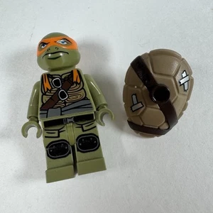 Lego Minifigur TMNT Ninja Turtles Michelangelo Movie Version mit Schale - Bild 1 von 11