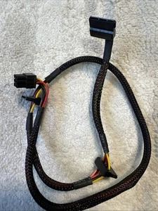 6pin to 3 SATA modular power cable - Bild 1 von 6