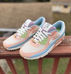 Mujer Nike Air Max 90 SE Sun Club Rosa Azul Púrpura Talla 9.5 - DJ9997 100 - Imagen 1 de 7