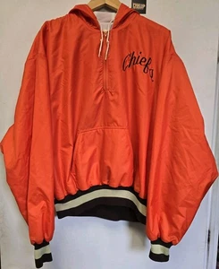 Chaqueta Pullover Anorak XXL Marlton NJ de Colección Años 70/80 Cherokee Chiefs Cuarto Cremallera - Imagen 1 de 16