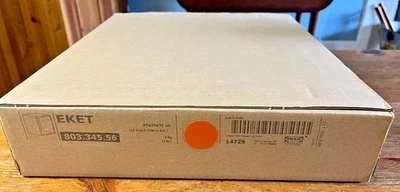 Rare Ikea EKET Cabinet Orange 13 3/4 x 9 7/8" 803.345.56 / 14729 New In Box - Image 1 of 4