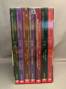 The Chronicles of Narnia Boxed Set New Sealed C.S. Lewis Scholastic 0590257889 - Picture 1 of 7