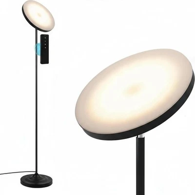 Upgraded Floor Lamp, 30W/2600LM Super Bright Floor Lamp with Remote Control, ... - Image 1 of 4