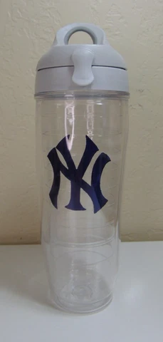 New York Yankees MLB Tervis Tumbler with Lid Holds 24 Oz Cover
