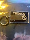 Vintage TEXACO STAR MEMBER Keychain Key ring Gas Advertising