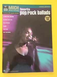 Favorite Pop/Rock Ballads, Easy Piano Vol. 10, Midi Play-Along - Bild 1 von 4