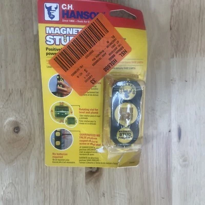 C.H. Hanson 03040 4.625 in.   L X 1.5 in.   W Magnetic Stud Finder 2 in.   1 pc - Image 1 of 2