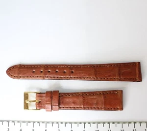 Vetta Brown Leather Strap - 16Mm Lug - 12Mm Buckle - Picture 1 of 4