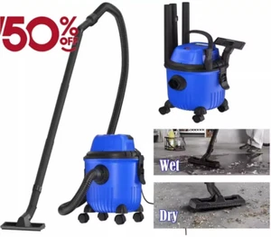 Industrial Vacuum Cleaner Hoover Wet and Dry 4800W Powerful Suction Bagless 15L - Picture 1 of 6