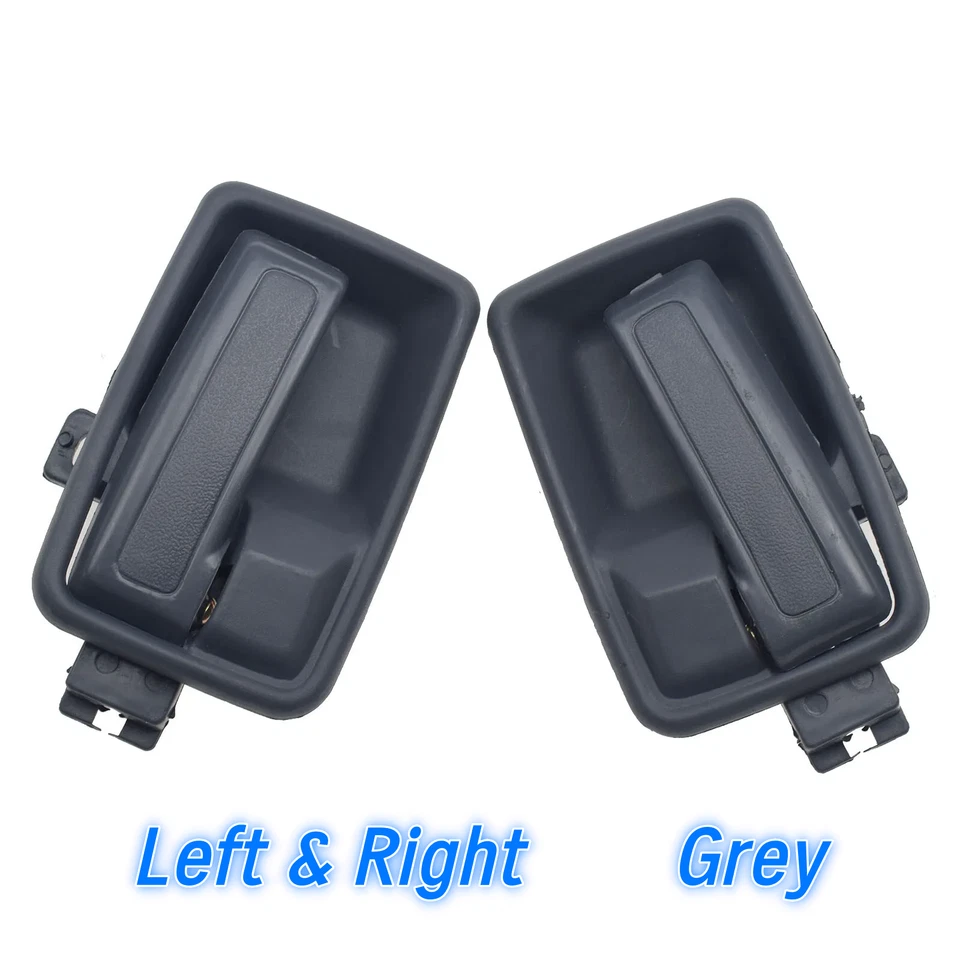 Interior Inner Door Handle Left Right Grey Fit For 88-95 Isuzu TFR KBZ KB PICKUP Foto 1 de 4