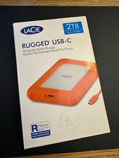 LaCie Rugged 2 TB,External, USB-C, (STFR2000800) Hard Drive