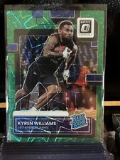 2022 Donruss Optic Kyren Williams Rated Rookie -Teal Velocity- Los Angeles Rams