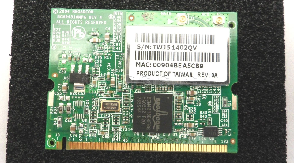 Hewlett Packard Wireless Card 392591-002 - Image 1 of 4