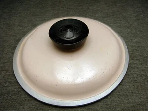 Utensilios de cocina Club vintage rosa pálido tapa de sartén borde de 6,5 pulgadas - Imagen 1 de 2