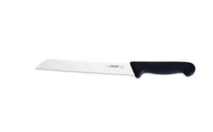 Giesser Messer Brotmesser Konditormesser Sägemesser Wellenschliff 21 cm schwarz - Bild 1 von 5