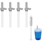 Silicone Water Bottle Straws BPA-Free Cup Bite Valve Cup Straw for Zak