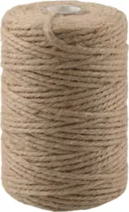 Twine String Jute Rope for Crafts/Packing/Garden (3Mm 3Ply 800Feet) - Picture 1 of 12