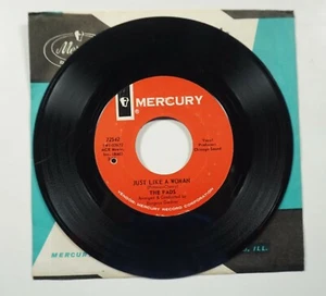 The Fads - Just Like A Woman The Problem Is 45 1966 Mercury 72542 Northern Soul - Picture 1 of 2