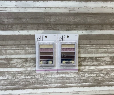 Lot of 2 New e.l.f. Flawless Eyeshadow HAPPY HOUR 0.14 Oz/4g - Image 1 of 2