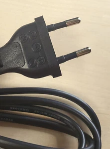 Notebook Power Cord European 6 Ft Cord Note 3 Travel - Picture 1 of 5