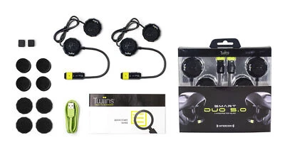 Twiins HF Smart Duo Bluetooth Motorcycle Helmet Communication Headset - Image 1 of 4