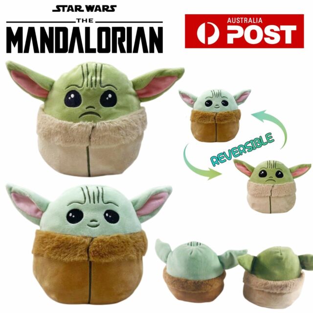 Disney Star Wars The mandalorian Mini peluche réversible 12 cm