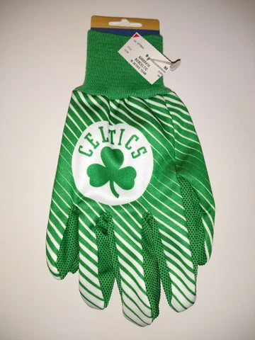 NBA Boston Celtics - Adult Size: Two-Tone Sport Utility Gloves  New must see Cover