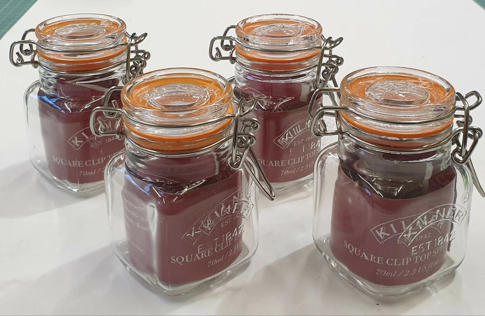 Kilner Square Clip Top Spice Jar 70ml