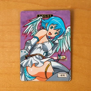 MtG - Queen's Blade Nanael Angel Token w/ matching Sleeve - Altered Hand Painted - Picture 1 of 2