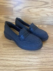 Clarks Westlynn Bay Collection Zapatos Mocasines Negro Tweed Para Mujer’s 6 M Nuevos - Imagen 1 de 12