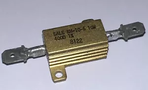 DALE NH-10 10W 400 Ohm 1% RESISTOR NON INDUCTIVE NEW NH-10-5 10W - Picture 1 of 10