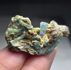 Natural Gorgeous Grandidierite 12.3 grams Crystal, Specimen @ Madagascar - Picture 1 of 3