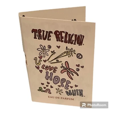 Denim True Religion Love Hope 1,5 ml Muestra Oficial Cardada ¡Nuevo! Foto 1 de 3