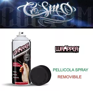 Vernice Removibile WRAPPER Pellicola Spray 400ml Wrapping Tuning Cerchi Auto - Foto 1 di 20
