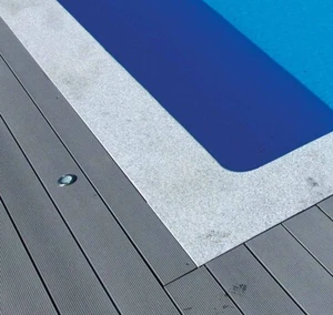Beckenrandstein 6 x 3m Cristal Grey GRANIT Schwimmbeckenumrandung - Bild 1 von 6