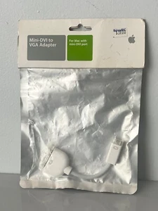 Mini - DVI to VGA Adapter For Mac with mini-DVI port Apple M9320G/A - Picture 1 of 7