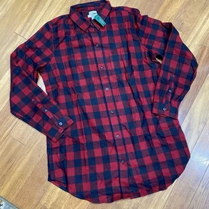 LL Bean Medium Scotch Buffalo kariert Flanell Tunika Shirt Rob Roy für Leggings - Bild 1 von 11