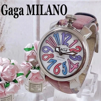 Reloj Hombre Gaga Milano 5020 Manual Italia Batería OK Usado Auténtico Foto 1 de 4